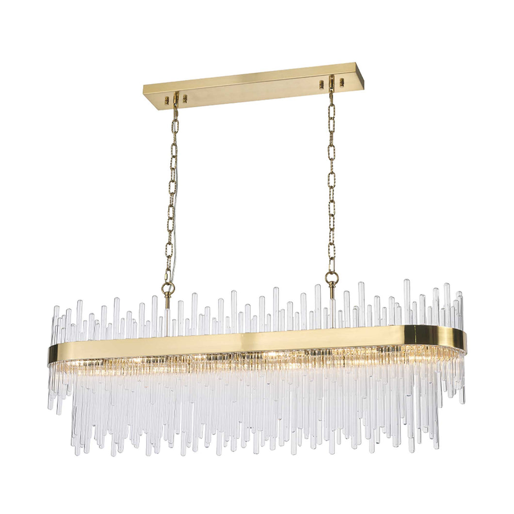 Selene Collection- 120 cm Bar Light - Brass