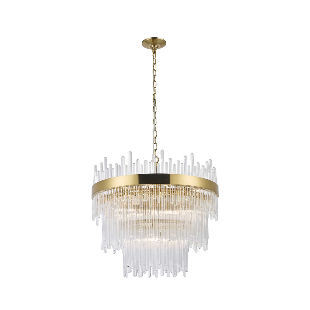 Selene Collection - 68cm Chandelier - Brass