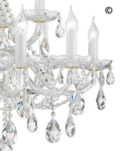 Load image into Gallery viewer, Bohemian Brilliance 15 Arm Crystal Chandelier- GOLD - Designer Chandelier 
