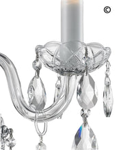 Load image into Gallery viewer, Bohemian Elegance Single Arm Wall Light Sconce- CHROME - Designer Chandelier 
