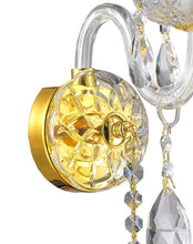 Load image into Gallery viewer, Bohemian Elegance Single Arm Wall Light Sconce - GOLD - Designer Chandelier 
