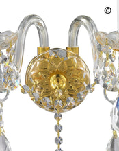 Load image into Gallery viewer, Bohemian Elegance Double Arm Wall Light Sconce - GOLD - Designer Chandelier 
