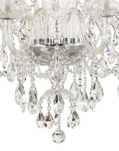 Load image into Gallery viewer, Bohemian Prague 8 Arm Crystal Chandelier - Chrome Fixtures
