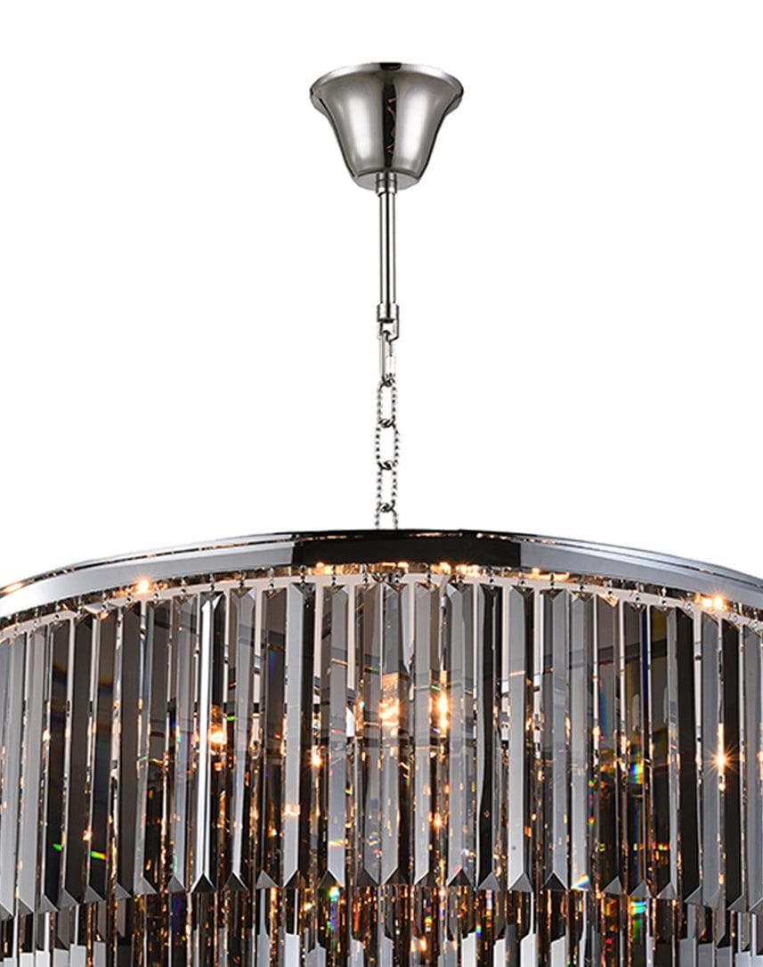 Odeon (Oasis) Chandelier- 7 Layer - Smoke Finish - W:100cm