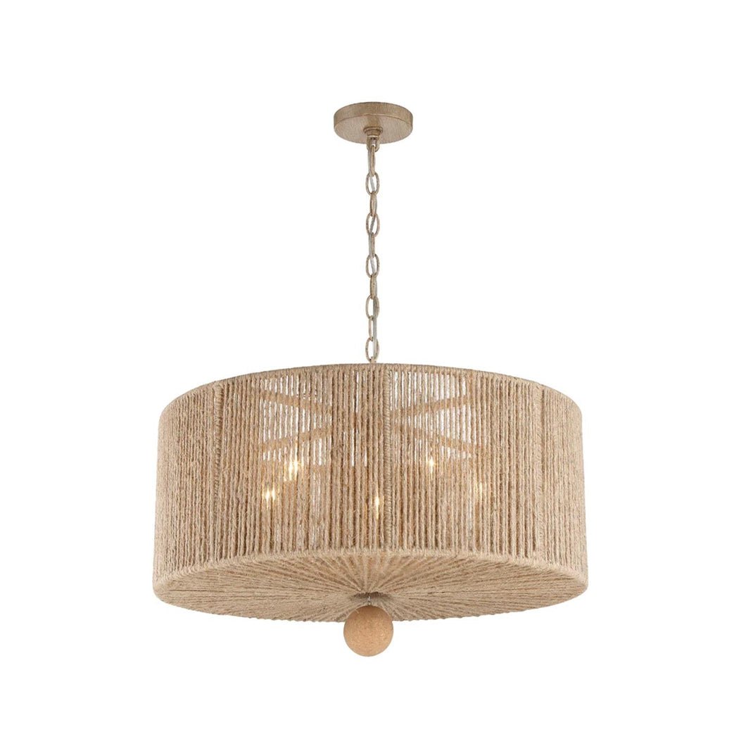 Karina Collection - Pendant - Rattan