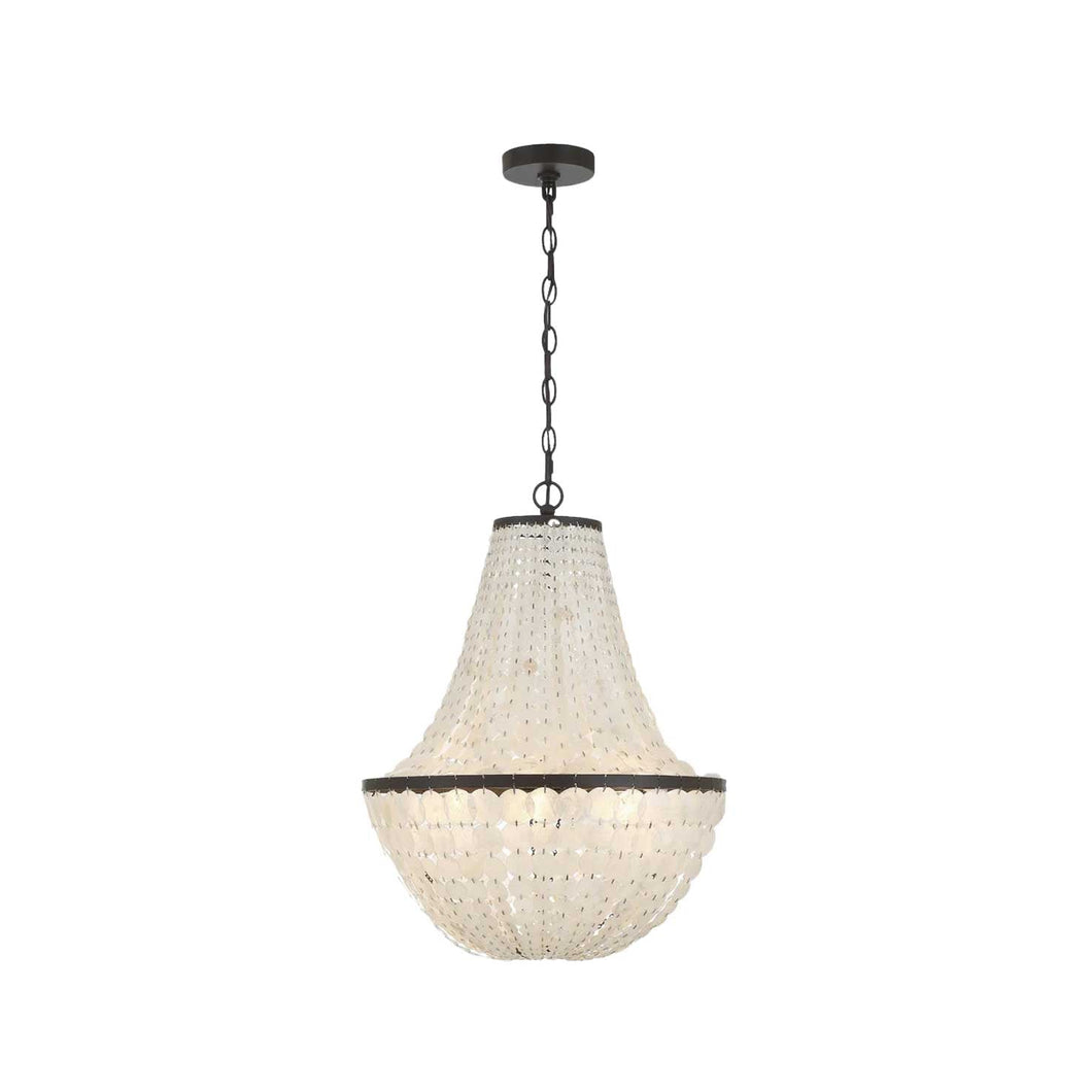 Gigi Collection - Basket Chandelier - Dark Bronze