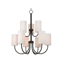 Load image into Gallery viewer, Sonneman Collection - 9 Light - Chandelier - Matte Black
