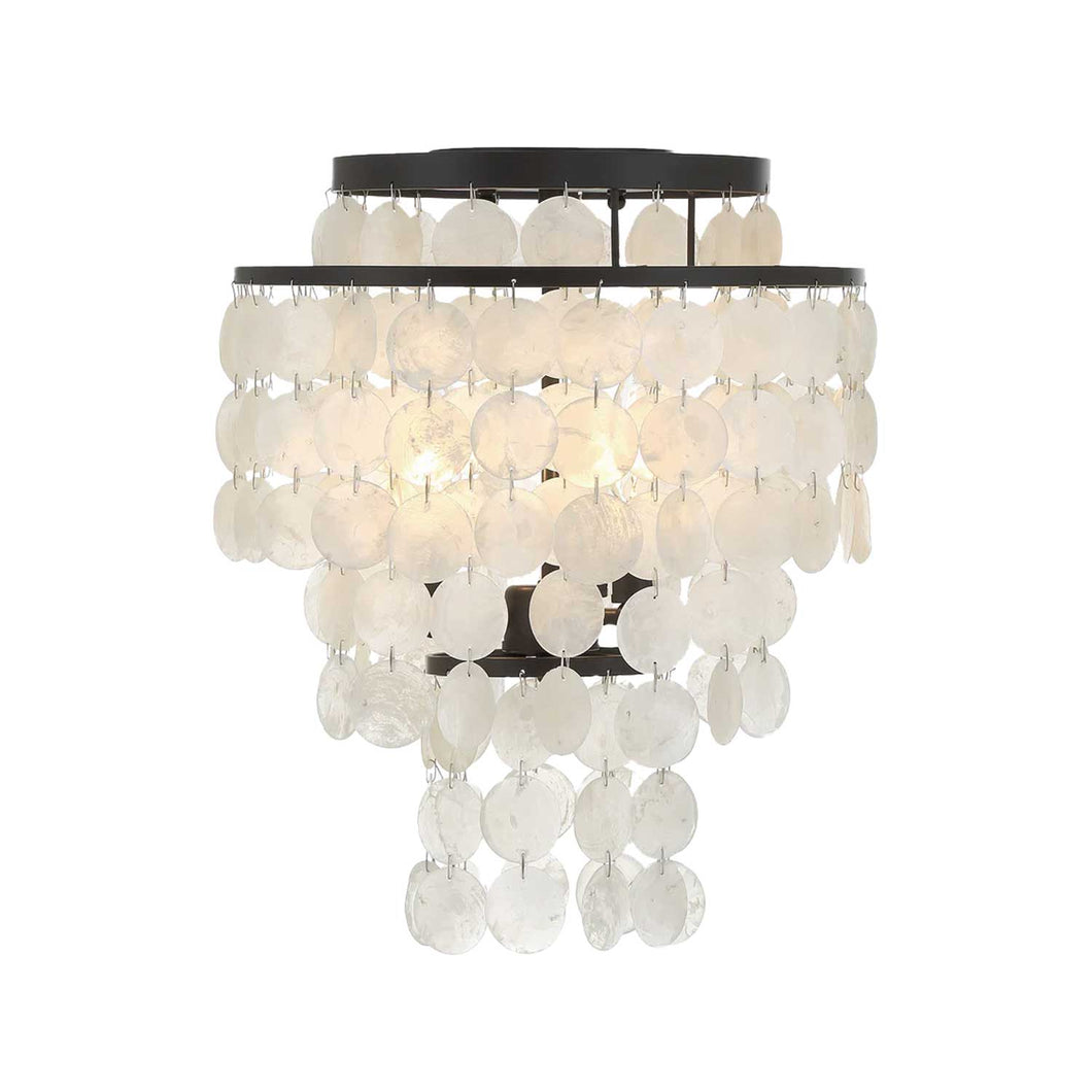 Gigi Collection - Flush Mount - Dark Bronze