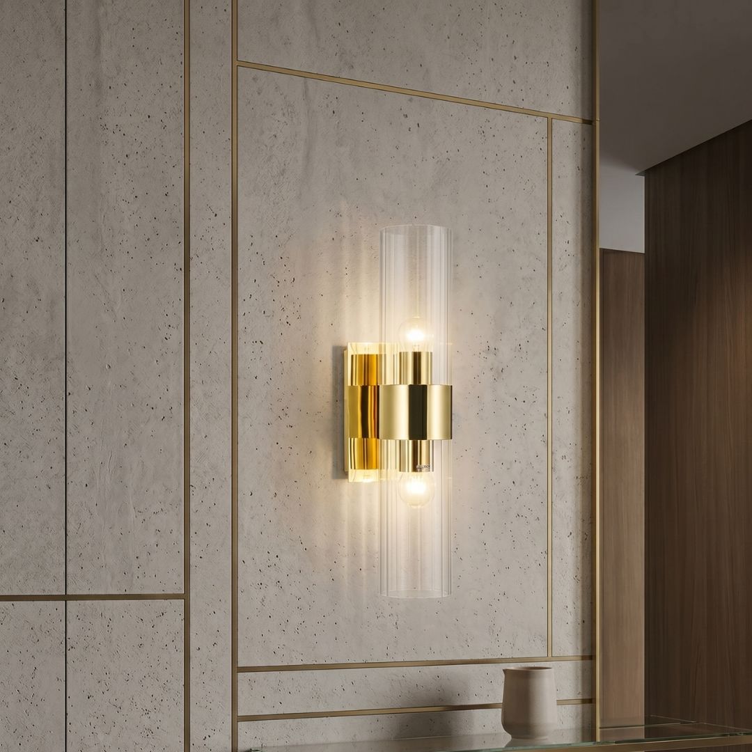 Provincial Collection Wall Sconce - Gold Finish H:42cm
