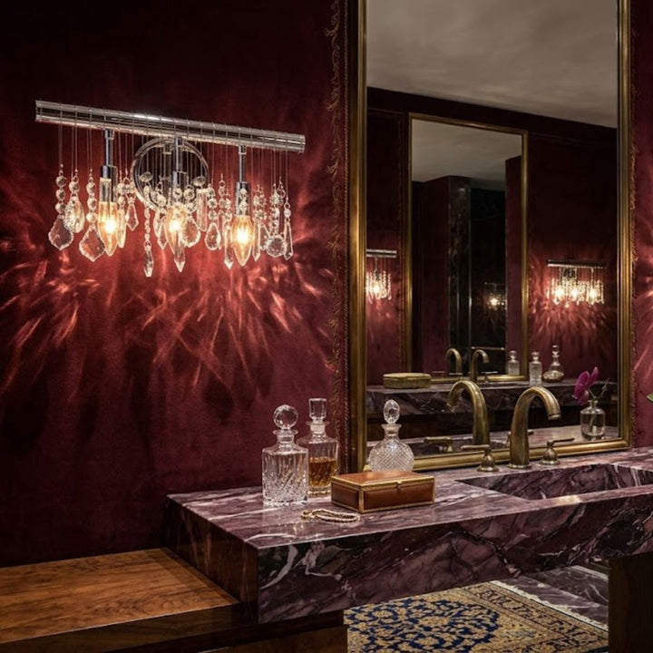 Trinity Modern Crystal Wall Sconce