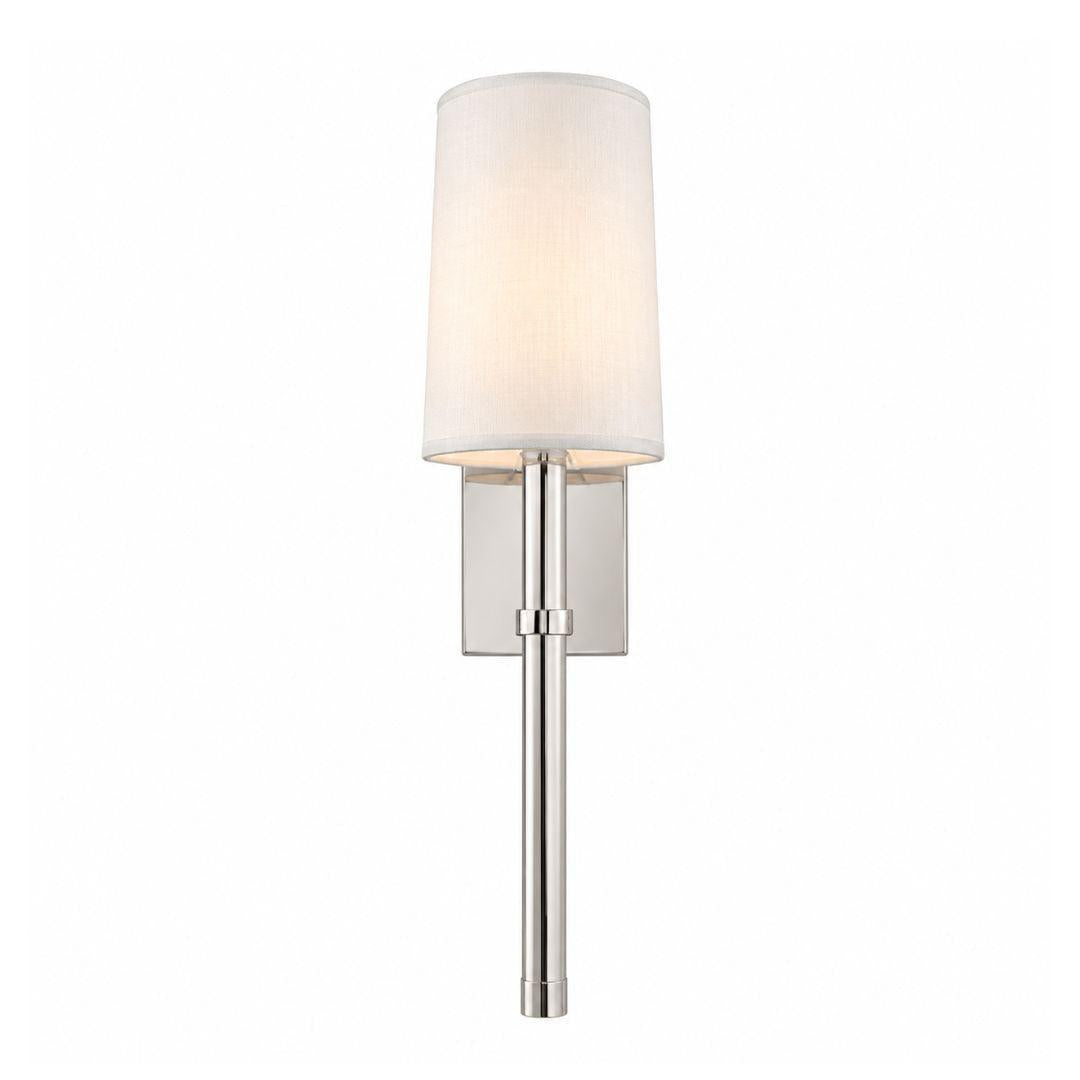 Xavier Collection - Wall Sconce - Polished Nickel Frame