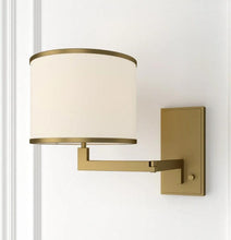 Load image into Gallery viewer, Zanzibar Collection -  Aged Brass Wall Sconce - brass-2
