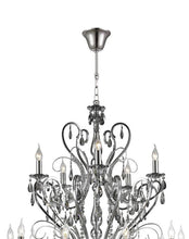 Load image into Gallery viewer, Designer Princess 15 Arm Chandelier - Smoke - W:100 H:130cm
