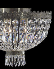 Load image into Gallery viewer, Royal French Basket Flush Mount Chandelier - Antique Bronze - W:40cm
