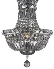 Load image into Gallery viewer, Empress Crystal Basket Chandelier - SMOKE - 5 Light
