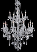 Load image into Gallery viewer, Bohemian Elegance 15 Light Crystal Chandelier- CHROME
