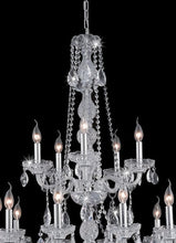 Load image into Gallery viewer, Bohemian Elegance 15 Light Crystal Chandelier- CHROME
