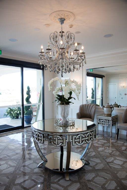 NewYork Princess 10 Arm Chandelier - SMOKE - W:90