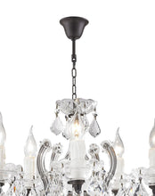 Load image into Gallery viewer, Maria Theresa 5 Light Crystal Chandelier - RUSTIC
