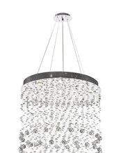 Load image into Gallery viewer, Round Cluster LED Crystal Chandelier -SMOKE - Width:76cm Height:200cm

