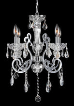 Load image into Gallery viewer, Elise 4 Arm Contemporary Chandelier - CHROME
