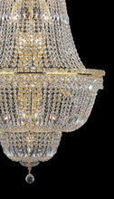 Load image into Gallery viewer, Empress Large Crystal Basket Chandelier - GOLD - Lights - 34
