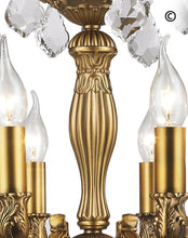 Load image into Gallery viewer, AMERICANA 12 Light Crystal Chandelier - Brass Finish - Designer Chandelier 

