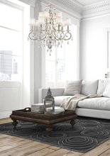 Load image into Gallery viewer, ARIA - Hampton 12 Arm Chandelier - Silver Plated
