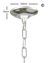 Load image into Gallery viewer, NewYork Luxe - 6 Light - Silver Plated - Designer Chandelier 
