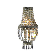 Load image into Gallery viewer, French Basket Wall Sconce Light - Antique Bronze - W:20cm
