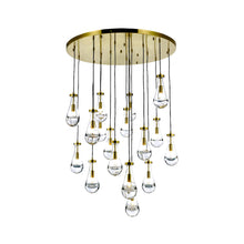 Load image into Gallery viewer, Rayne Collection - Round Cluster - W: 100cm H: 150cm - Brass
