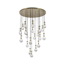 Load image into Gallery viewer, Rayne Collection - Round Cluster - W: 120cm H: 200cm - Brass
