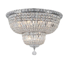 Load image into Gallery viewer, Empress Flush Mount Basket Chandelier - CHROME - W:50cm
