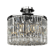 Load image into Gallery viewer, Modena Semi Flush Crystal Pendant - Round W:40 H:40
