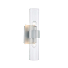 Load image into Gallery viewer, Provincial Collection Wall Sconce - Matte Silver Finish  - H:42cm
