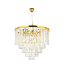 Load image into Gallery viewer, Odeon (Oasis) Chandelier- 5 Layer - Gold Finish - W:70cm
