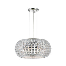 Load image into Gallery viewer, Infinity Pendant Lamp - Clear Crystal - W:45 H:24cm
