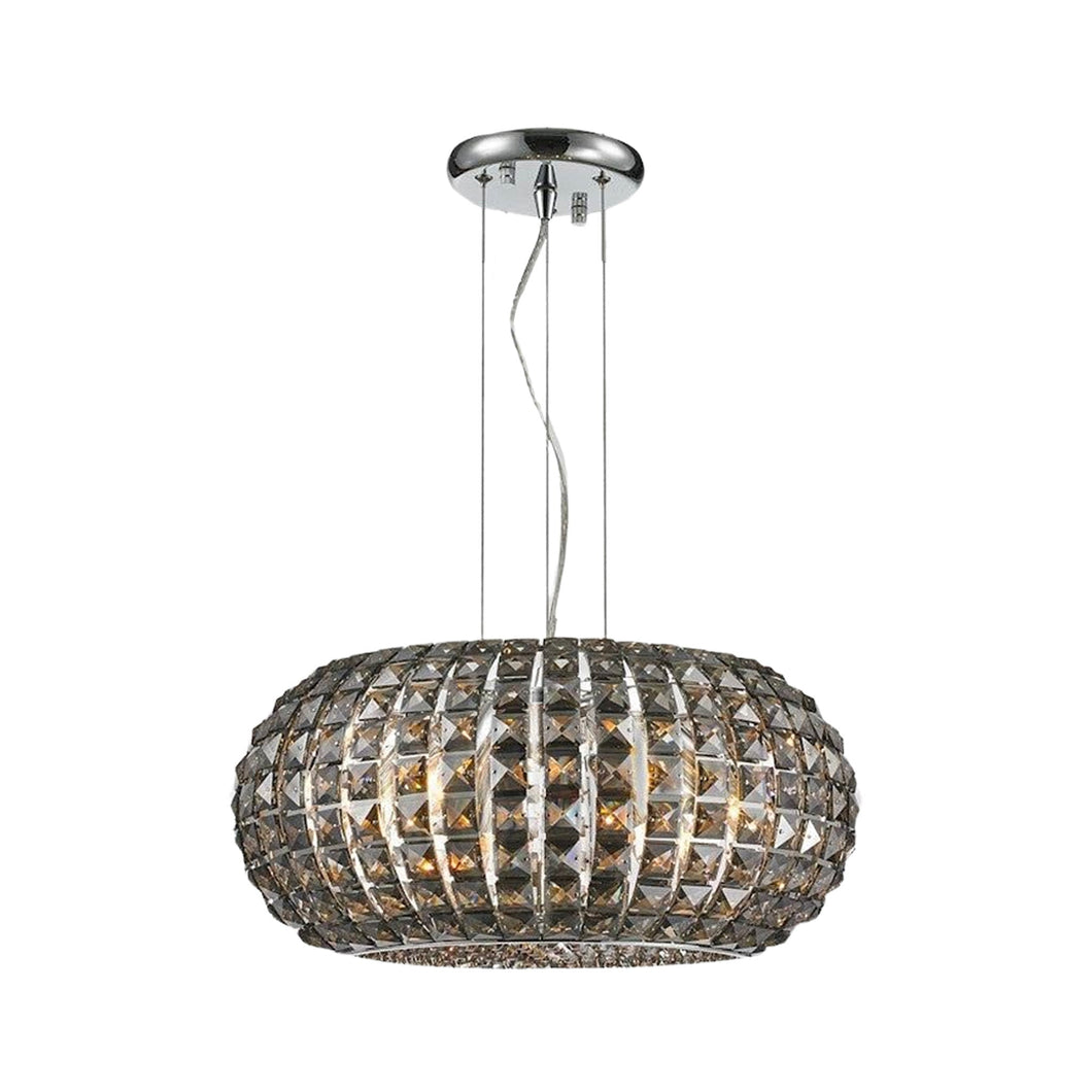 Infinity Pendant Lamp - Smoke Crystal - W:45 H:24cm