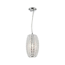 Load image into Gallery viewer, Infinity Pendant Lamp - Clear Crystal - W:14 H:25cm
