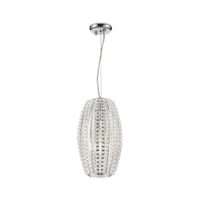 Load image into Gallery viewer, Infinity Pendant Lamp - Clear Crystal - W:20 H:38cm

