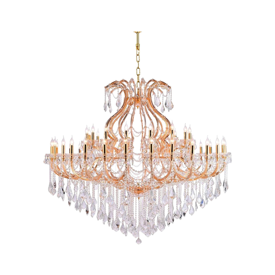 Maria Theresa Crystal Chandelier 48 Light- GOLD