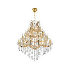 Load image into Gallery viewer, Maria Theresa Crystal Chandelier Grande 48 Light- GOLD

