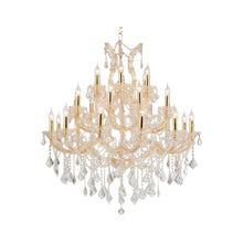Load image into Gallery viewer, Maria Theresa Crystal Chandelier Grande 28 Light - GOLD
