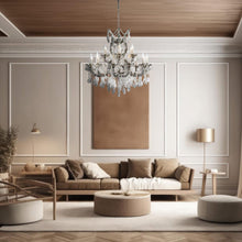 Load image into Gallery viewer, Maria Theresa Crystal Chandelier Grande 19 Light - SMOKE
