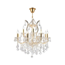 Load image into Gallery viewer, Maria Theresa Crystal Chandelier Grande 13 Light - GOLD
