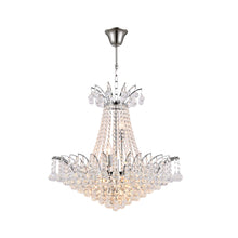 Load image into Gallery viewer, Cascading Empress Chandelier - 11 Light Chrome - W:60cm
