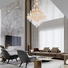 Load image into Gallery viewer, Maria Theresa Crystal Chandelier Royal 60 Light - GOLD
