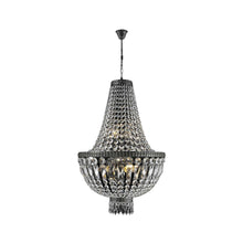 Load image into Gallery viewer, French Basket Chandelier - Antique SILVER - 6 Light
