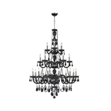 Load image into Gallery viewer, Jet Black Bohemian Chandelier - 21 ARM
