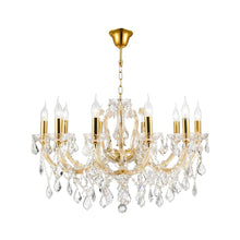 Load image into Gallery viewer, Maria Theresa Crystal Chandelier Grande 10 Light - GOLD
